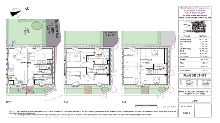 Ma-Cabane - Vente Maison Hérouville-Saint-Clair, 78 m²