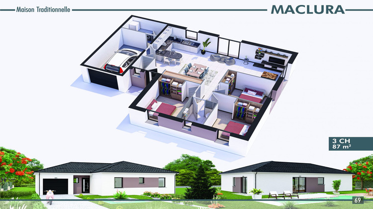 Ma-Cabane - Vente Maison Houdelmont, 87 m²