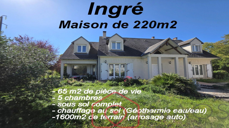Ma-Cabane - Vente Maison INGRE, 203 m²
