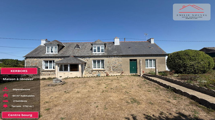Ma-Cabane - Vente Maison KERBORS, 63 m²