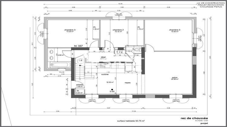 Ma-Cabane - Vente Maison La Bastidonne, 90 m²