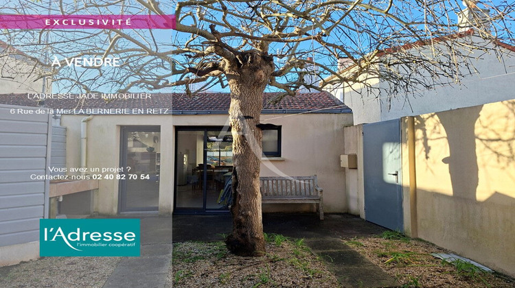 Ma-Cabane - Vente Maison LA BERNERIE-EN-RETZ, 49 m²