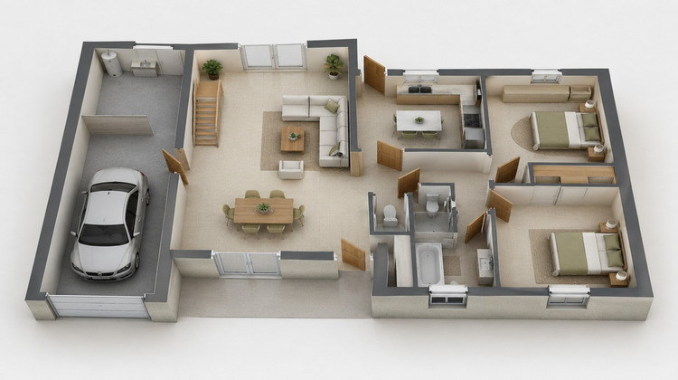 Ma-Cabane - Vente Maison LA BREE LES BAINS, 106 m²