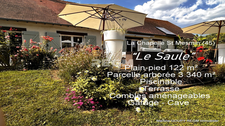 Ma-Cabane - Vente Maison La Chapelle-Saint-Mesmin, 122 m²