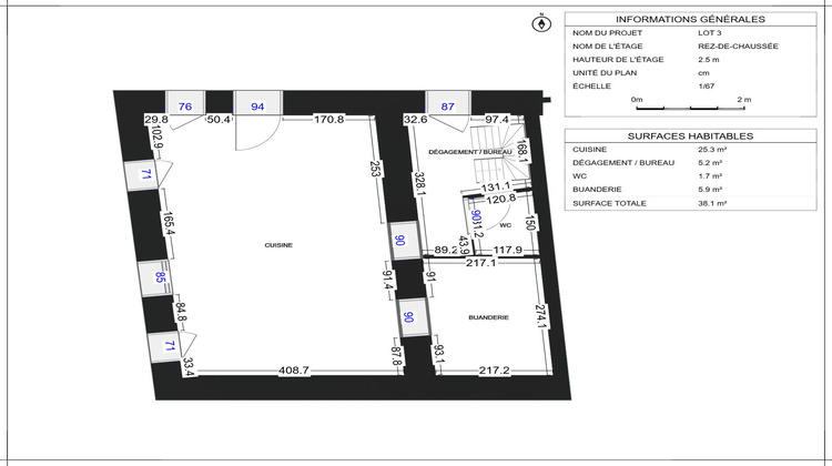 Ma-Cabane - Vente Maison La Côte-Saint-André, 69 m²