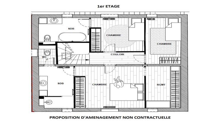 Ma-Cabane - Vente Maison LA GARENNE-COLOMBES, 112 m²