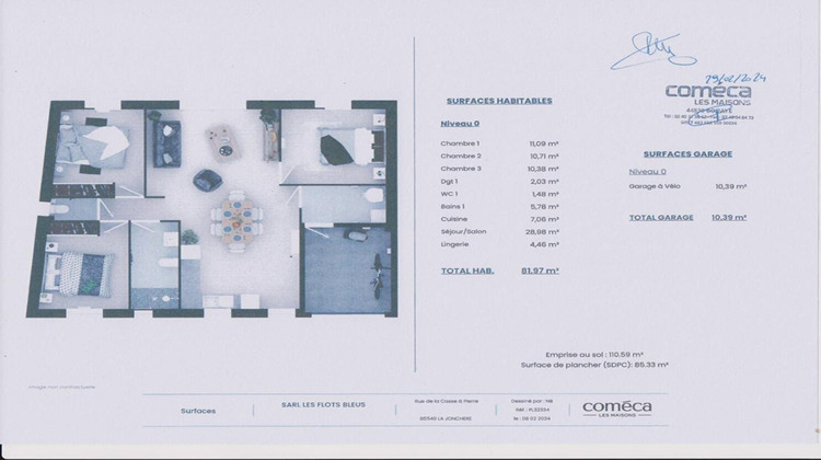 Ma-Cabane - Vente Maison LA JONCHERE, 91 m²
