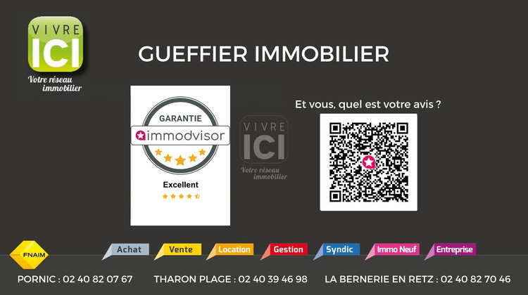 Ma-Cabane - Vente Maison LA PLAINE-SUR-MER, 78 m²