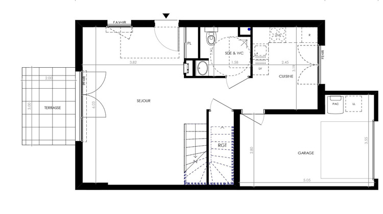 Ma-Cabane - Vente Maison LA RICHARDAIS, 121 m²
