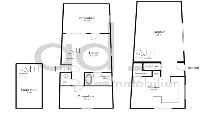 Ma-Cabane - Vente Maison La Rochelle, 90 m²