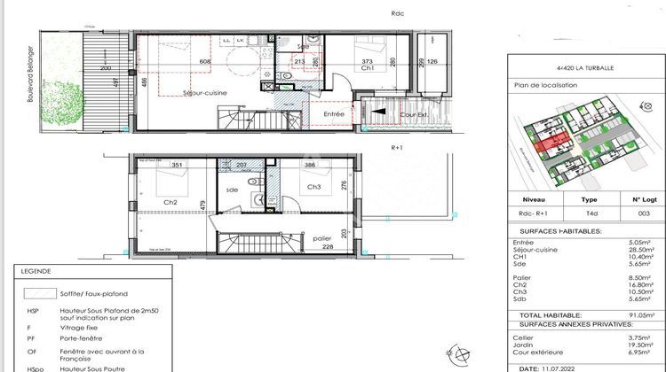 Ma-Cabane - Vente Maison LA TURBALLE, 91 m²