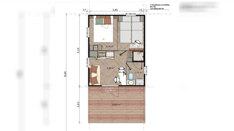 Ma-Cabane - Vente Maison LA VALETTE DU VAR, 20 m²