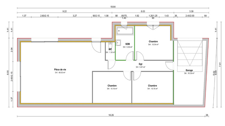 Ma-Cabane - Vente Maison LA VERPILLIERE, 83 m²