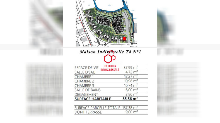 Ma-Cabane - Vente Maison Lagny-sur-Marne, 85 m²