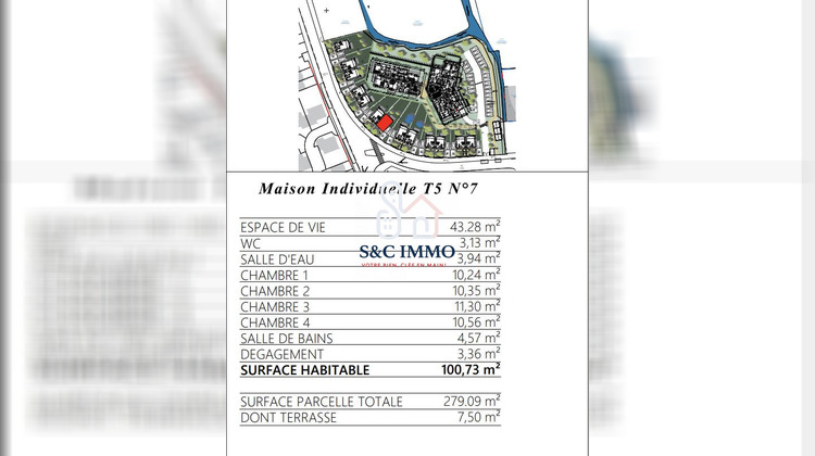 Ma-Cabane - Vente Maison Lagny-sur-Marne, 100 m²