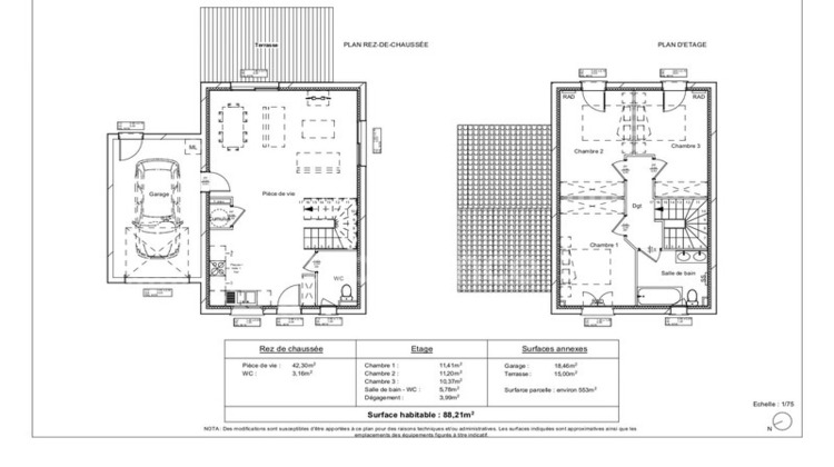 Ma-Cabane - Vente Maison LAMASQUERE, 88 m²