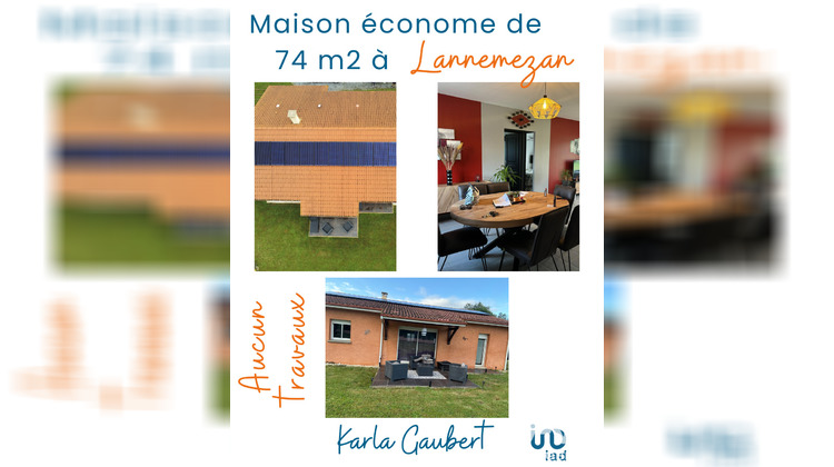 Ma-Cabane - Vente Maison Lannemezan, 74 m²
