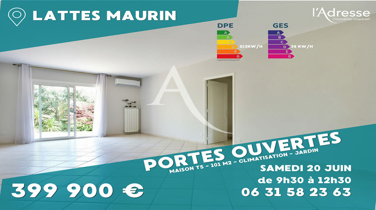 Ma-Cabane - Vente Maison LATTES, 101 m²