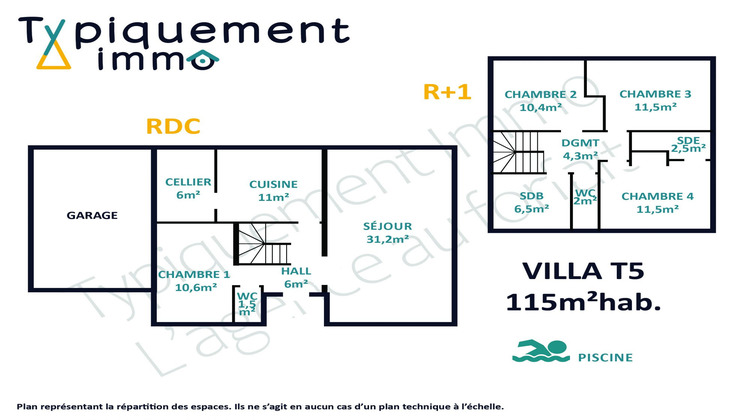 Ma-Cabane - Vente Maison Launaguet, 115 m²