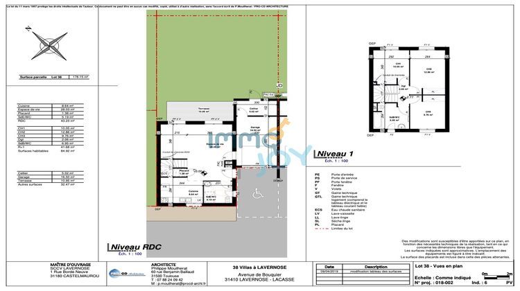 Ma-Cabane - Vente Maison Lavernose-Lacasse, 84 m²