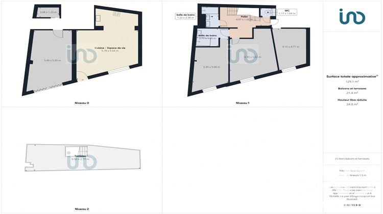 Ma-Cabane - Vente Maison Le Bois-Plage-en-Ré, 115 m²
