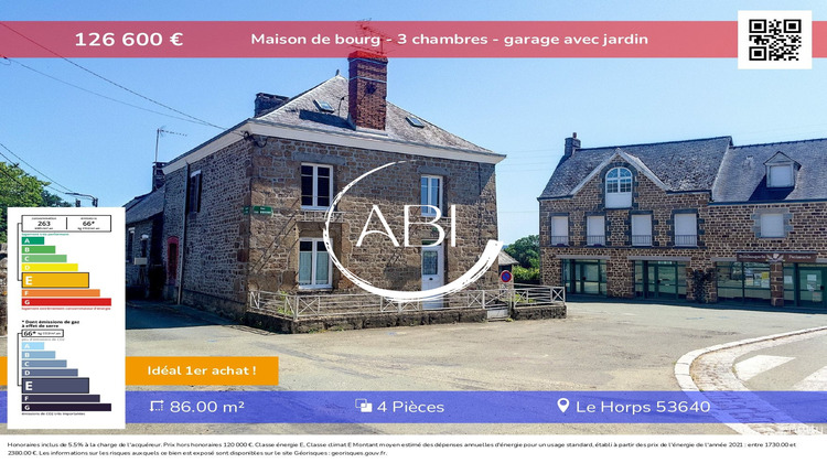 Ma-Cabane - Vente Maison Le Horps, 86 m²