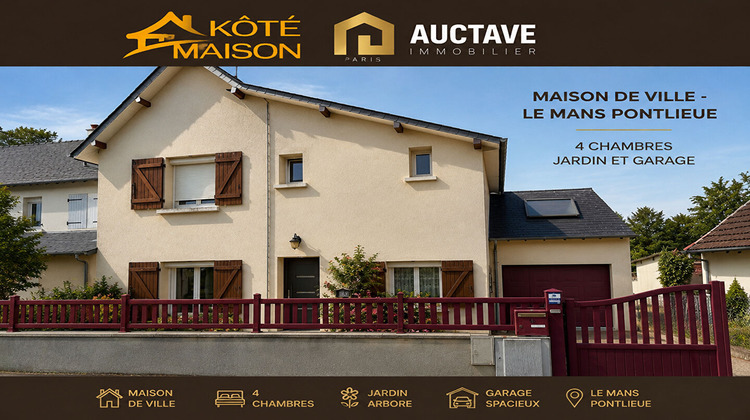 Ma-Cabane - Vente Maison LE MANS, 97 m²