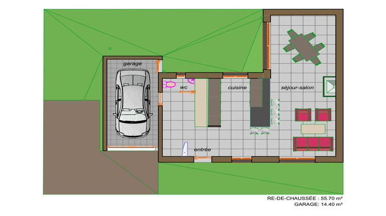 Ma-Cabane - Vente Maison LE PLESSIS-BOUCHARD, 118 m²