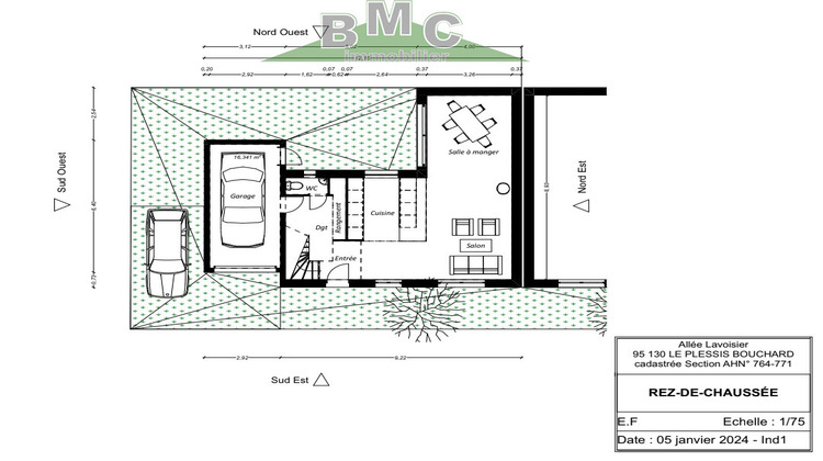 Ma-Cabane - Vente Maison LE PLESSIS-BOUCHARD, 118 m²