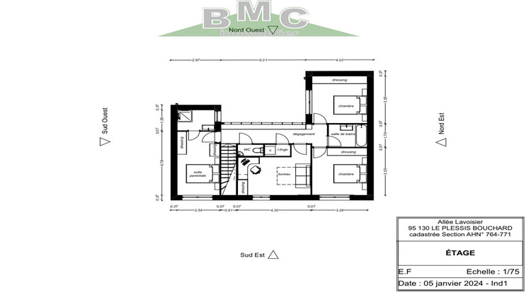 Ma-Cabane - Vente Maison LE PLESSIS-BOUCHARD, 118 m²