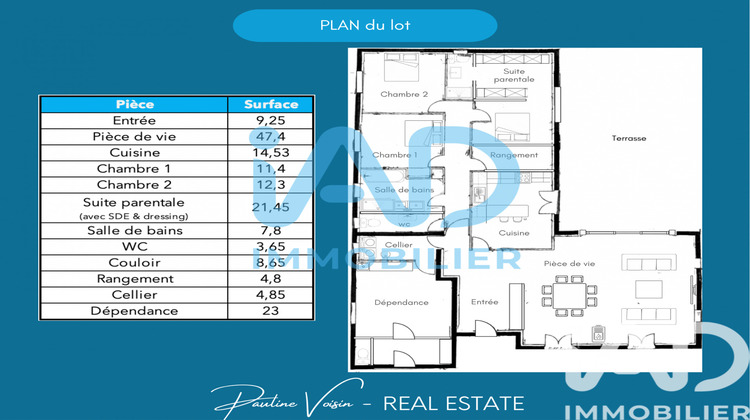 Ma-Cabane - Vente Maison Le Taillan-Médoc, 170 m²