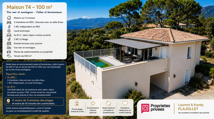 Ma-Cabane - Vente Maison LECCI, 100 m²