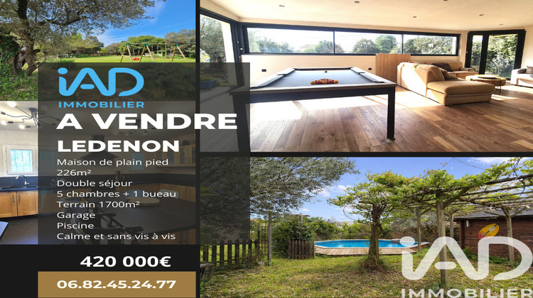 Ma-Cabane - Vente Maison Lédenon, 226 m²