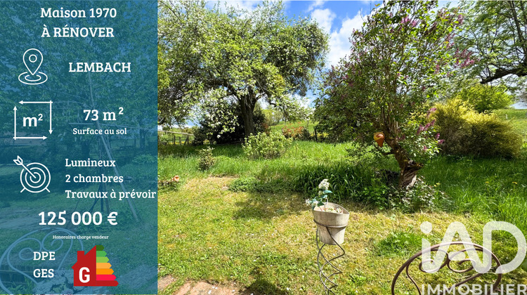 Ma-Cabane - Vente Maison Lembach, 73 m²