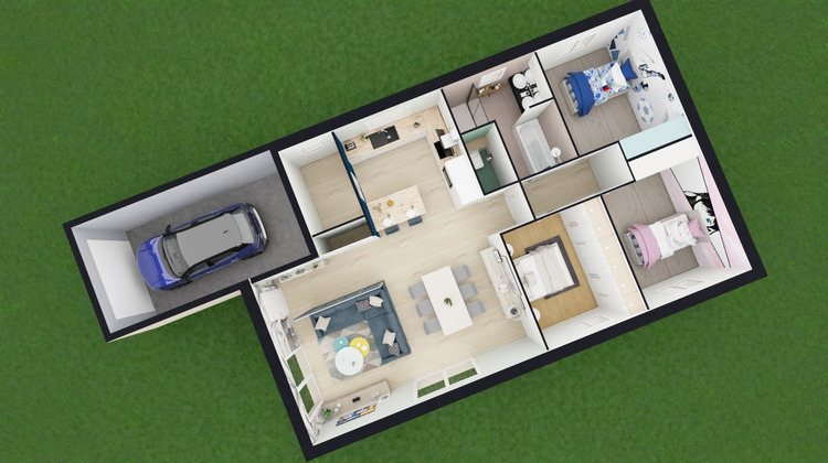 Ma-Cabane - Vente Maison LEMPDES-SUR-ALLAGNON, 90 m²