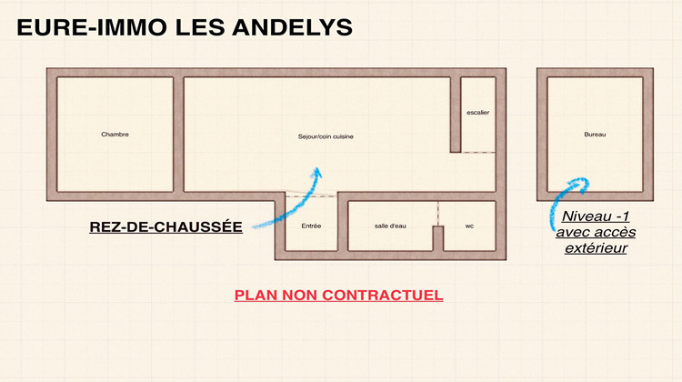Ma-Cabane - Vente Maison LES ANDELYS, 40 m²