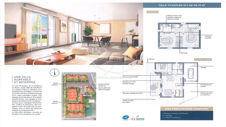 Ma-Cabane - Vente Maison Les Sables-d'Olonne, 94 m²