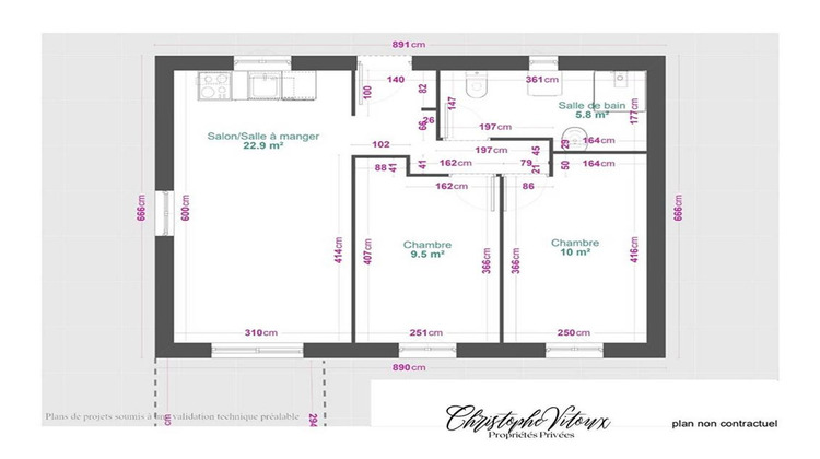 Ma-Cabane - Vente Maison LIMOUX, 50 m²