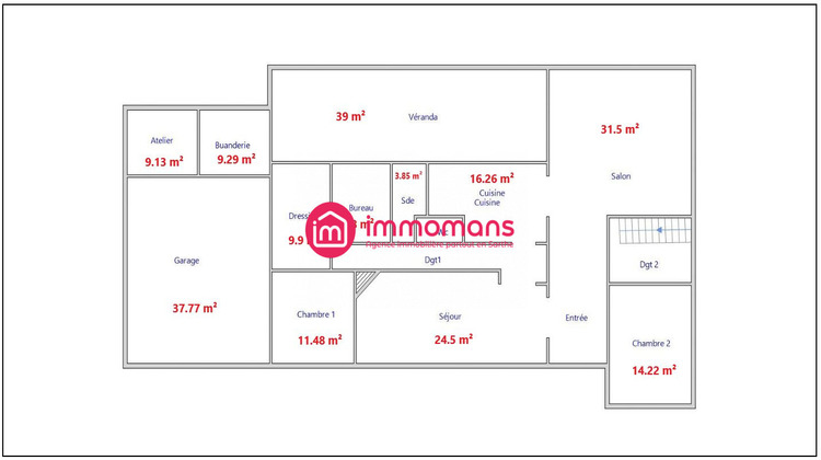 Ma-Cabane - Vente Maison Louplande, 165 m²