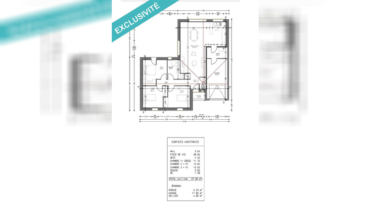 Ma-Cabane - Vente Maison Lucon, 88 m²