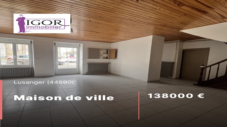 Ma-Cabane - Vente Maison Lusanger, 139 m²