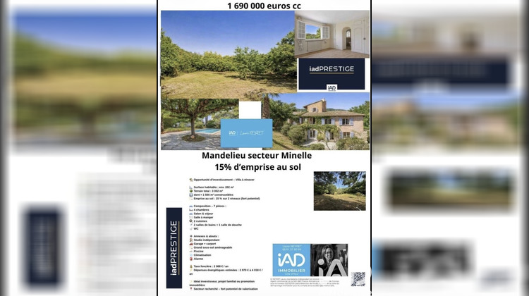 Ma-Cabane - Vente Maison Mandelieu-la-Napoule, 202 m²
