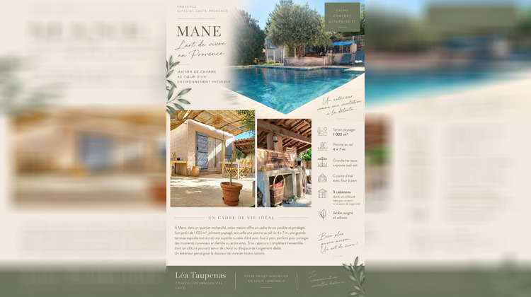 Ma-Cabane - Vente Maison Mane, 98 m²