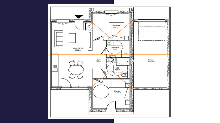 Ma-Cabane - Vente Maison MARCEY-LES-GREVES, 60 m²