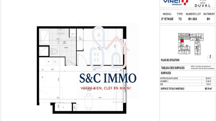 Ma-Cabane - Vente Maison Meaux, 66 m²