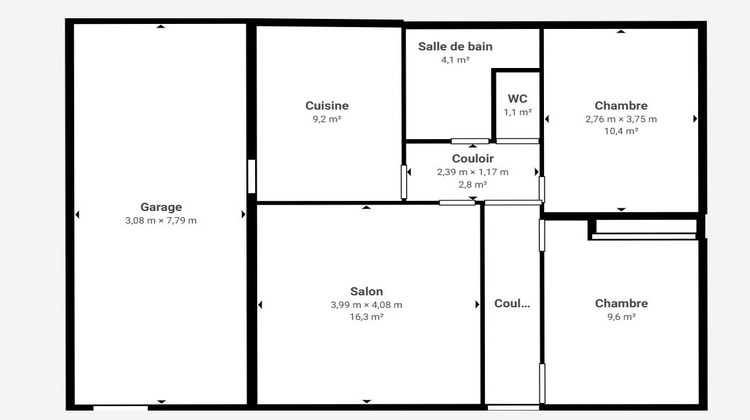 Ma-Cabane - Vente Maison Menville, 61 m²