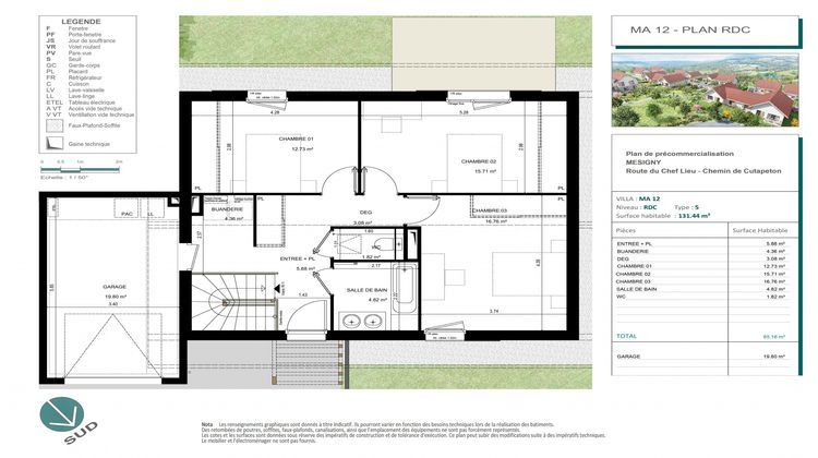 Ma-Cabane - Vente Maison Mésigny, 131 m²