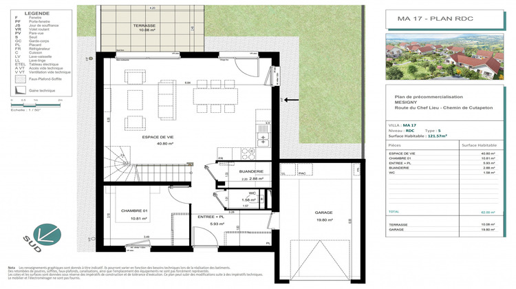 Ma-Cabane - Vente Maison Mésigny, 121 m²