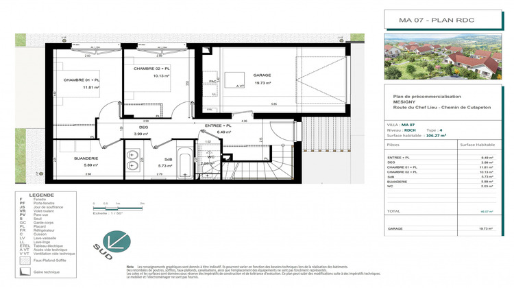 Ma-Cabane - Vente Maison Mésigny, 106 m²