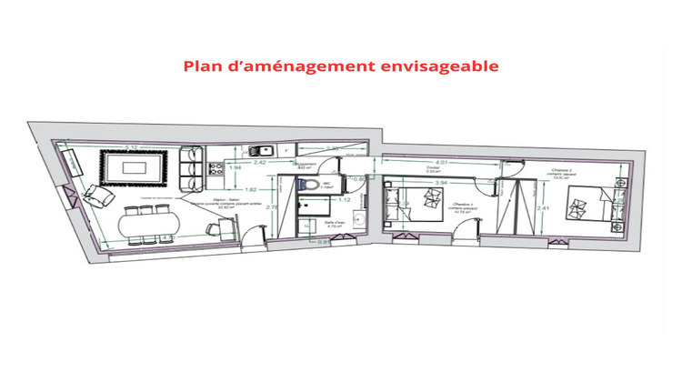 Ma-Cabane - Vente Maison Meung-sur-Loire, 68 m²